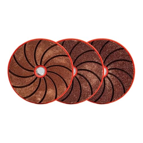 Integrated Polishing Disc Marble Polishing Grinding Wheel Angle Grinder Sand Wheel Disc Ceramic Tile Trimming And Deburring(3Pcs