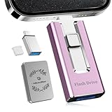 usbメモリ「アプリ不要 phone から 直接 usb に 写真 を 移す」phone対応 データ保存 移行 スマホ写真保存 u s b外付け US Bメモリ iOS/Type-C/U-SB-A/Micro USB搭載 大容量 フラッシュメモリ 高速 データバックアップ 外付けストレージ 携帯容量不足解消 iPad/PC/Macbook/P-hone対応 512GB パープル