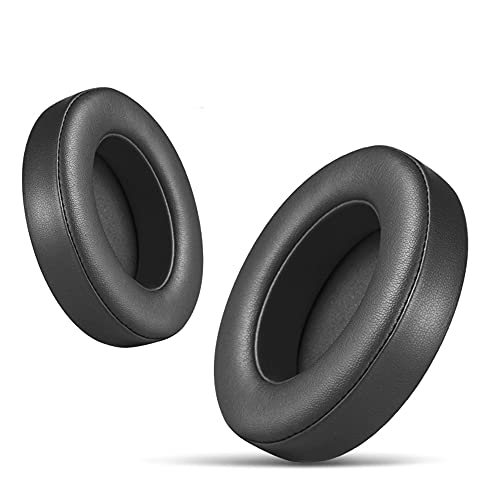 Repuestos Almohadillas para Studio 2 y Studio 3 Auriculares, Cubiertas de Almohadillas de Cuero Proteico Suave Compatibles con Beats by Dr. Dre Studio 2.0 Cableado/Inalámbrico y Studio 3.0 (Negro) miniatura 1