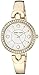 Anne Klein Women's AK/3288GBST Premium Crystal Accented Gold-Tone Watch and Bangle Set