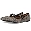 Taupe/Black Fabric