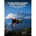 Star Cloud 15X55 UHD Lightweight Binoculars for Adults with Upgraded Phone Adapter, Large View IPX7 Waterproof Binoculars for Bird Watching, Hunting, Hiking, Stargazing (15X55) - Image 5