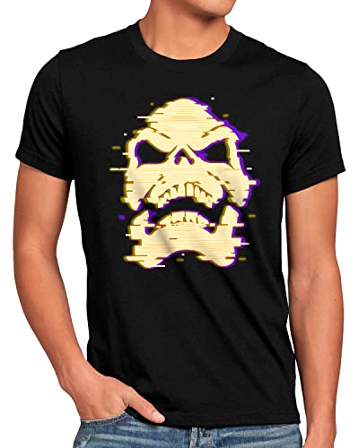 style3 Overlord Glitch Herren T-Shirt he Master Universe man Anime Größe:S