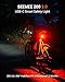 Magicshine SEEMEE 200 V3.0 USB C Rechargeable Bike Tail Lights,200 Lumens Max Output,360° Visibility Bicycle Lights, Smart Brake Sensor IPX6 Waterproof Rear Bike Lights 5 Modes for Road Urban Cyclists