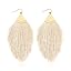 Feather Fringe - White