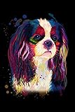 Cavalier King Charles Spaniel Notizbuch: Gepunktetes Basset HoundHunde Notizbuch 120 Seiten Din A5 zum Zeichnen, Tagebuch oder als Journal