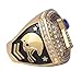 TOPSPORTSJEWELRY 12 pcs Pack FFT02 6 Styles Football Championship Trophy Ring Champion and Finalist Awards Finger Size 9 (12 Pack Gold Champions)