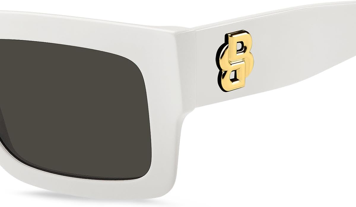Hugo Boss Grey Square Ladies Sunglasses BOSS 1654/S 0VK6/IR 54 image 4
