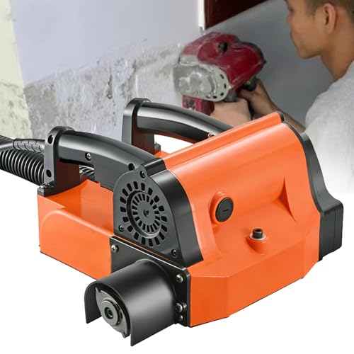 Piallatrice Elettrica Per Pareti, Pala Per Calcestruzzo Da 1680 W Con Soppressione Della Polvere Alimentata Ad Acqua Per Scanalature In Calcestruzzo Di Mattoni, Granito, Marmo
