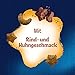 Felix Crispies Katzensnack, Knusper-Leckerlie mit Rind- und Huhngeschmack 8er Pack (8 x 45g)