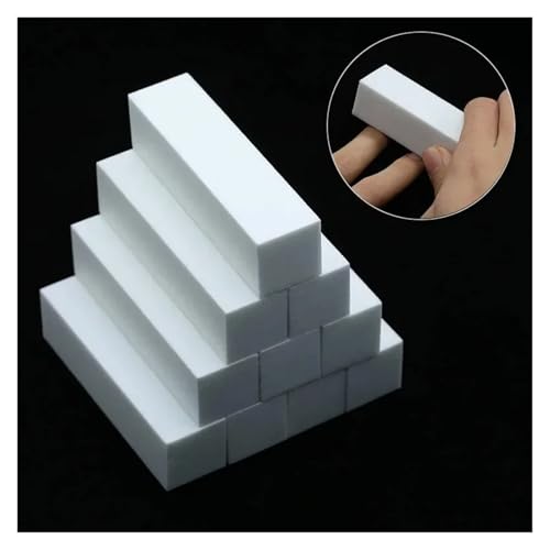 Pulidor de uñas profesional en bloque de esponja blanca para un acabado liso y suave 5