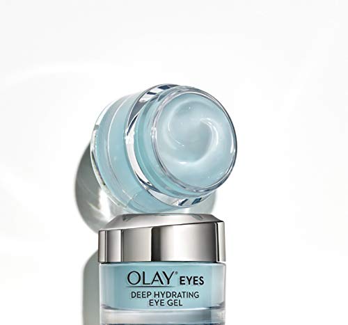 Olay Eyes Deep Hydrating Eye Gel para piel cansada y deshidratada con ácido hialurónico, 15 ml