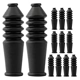 CALLARON 自転車 ブレーキワイヤー カバー 12個セット ブレーキラインゴムカバー マウンテンバイク用 保護スリーブ ケーブル摩耗防止 軽量設計 自転車 アクセサリー 取り付け簡単