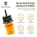 52087636AB 4Pcs TJ Bump Stops with Cups Jounce Bumpers for Jeep Wrangler TJ 1997-2006, for Jeep Grand Cherokee ZJ 1993-1998,Suspension Shock absorbers with brackets 52087636AC 52087992