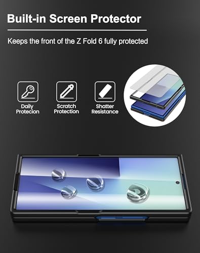 Coque antichoc Galaxy Z Fold 7 durable pour éviter les rayures d'écran