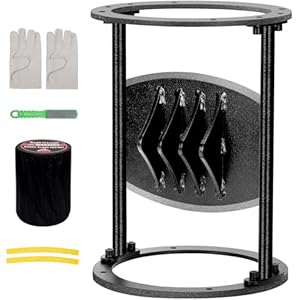 Zettfuly XL Brennholz-Spalter – Hochleistungsfähiger Holzspalter aus Stahl mit doppeltem Schneidkantendesign | Manueller Holzspalterkeil für Campingplätze, Zuhause, Holzöfen und Kamine