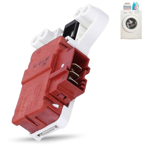 CHEFZOCO Interruptor retardo blocapuerta Lavadora, Interruptor retardo lavadora, Codigo Original L39A004I8, Compatible con Aspes, brandt, edesa, fagor, smeg, thomson, vedette, white-westinghouse