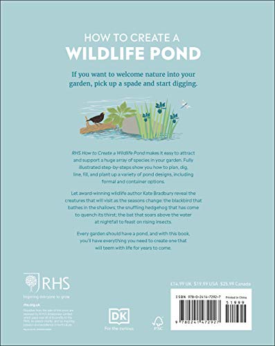 RHS How to Create a Wildlife Pond: Plan, Dig, and Enjoy a Natural Pond in Your Own Back Garden (DK: Royal Horticultural Society (RHS)) - Image 2