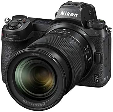Nikon Z6 II + Z 24-70mm Mirrorless Camera Kit (24.5 megapixel, Ultra wide ISO, 14 fps Continuous Shooting, Eye-Detection AF, Dual Card Slots, 4K Full HD Video) VOA060K001