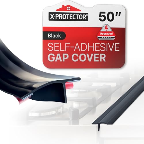Silicone Stove Gap Cover X-Protector - 50” x 1.55