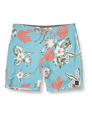 Rip Curl Men's Mirage Sunrise Stretch Boardshorts, Teal, 33