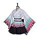 ZIXUN Kochou Shinobu Cosplay Costume Women's Kochou Shinobu Kimono Dress Outfit XXL