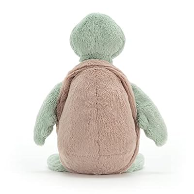 Jellycat Bashful Turtle Stuffed Animal, Medium 12 inches - Reptile Plush Toy - Classic Children's Gift