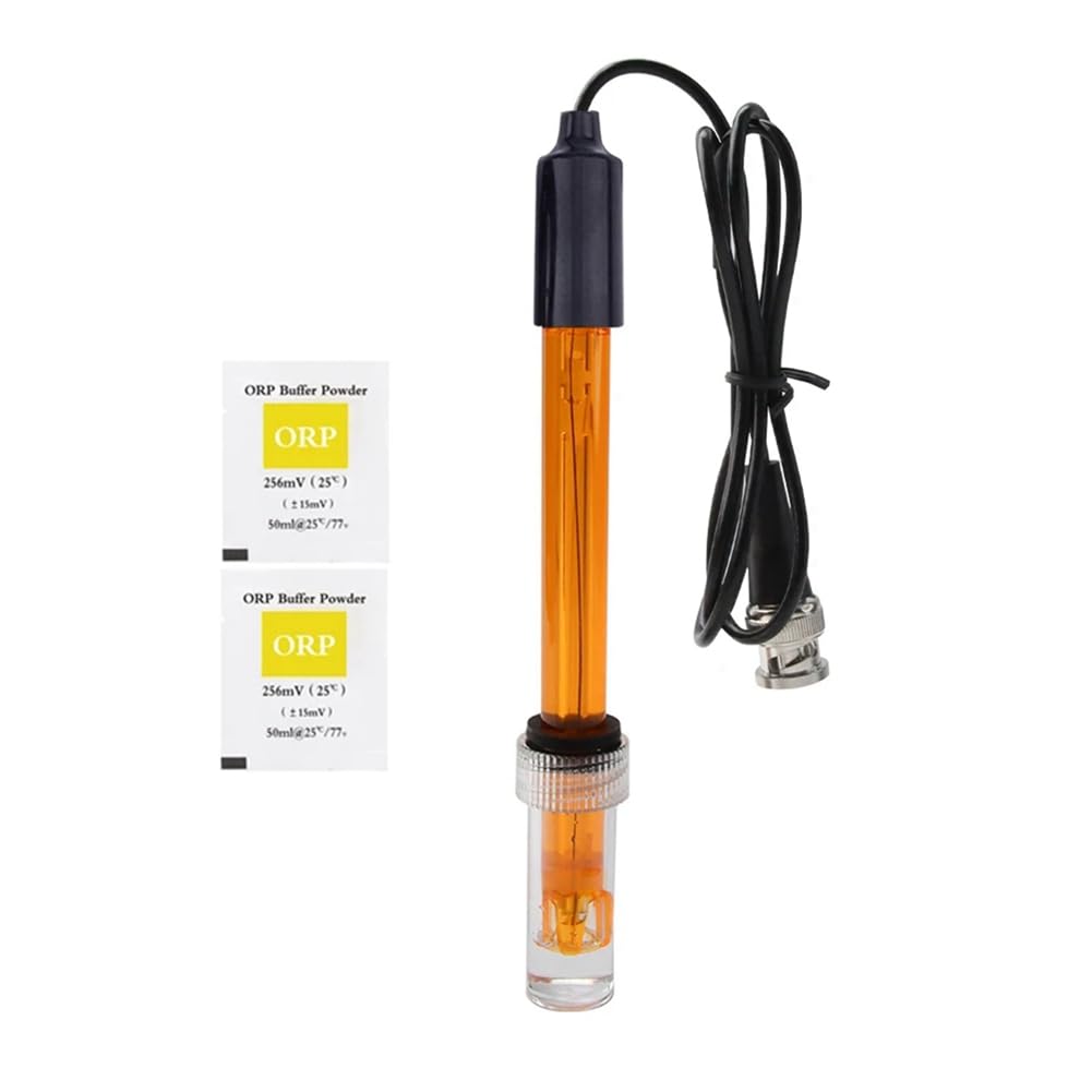 Littimoon ORP Replacement Probe Aquarium Hydroponic Laboratory Electrode Oxidation-Reduction Potential Test BNC Connector 300cm