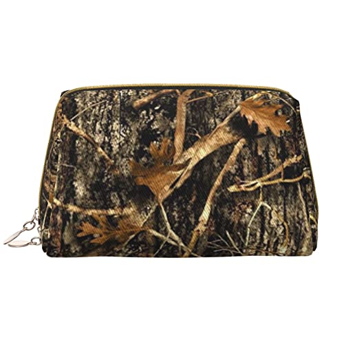 Trousse de maquillage compacte en cuir pour ranger pinceaux et palettes