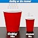 GoPong Giant Yard Pong Drinking Game for Adults – Indoor/Outdoor Lawn, Beach, and Tailgating Beer Pong Party Game – 24 Heavy Duty Giant Cups with 4 Balls