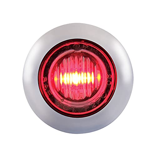 United Pacific 39935 Mini Clearance Marker Light with Stainless Bezel