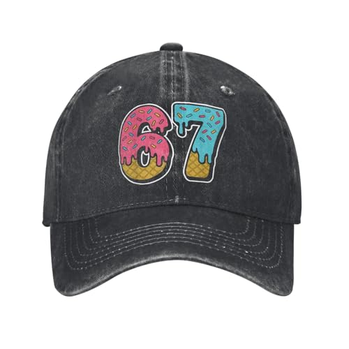 Casquette de baseball pour hommes 67 Ice Cream : ventilation optimale et visière protectrice
