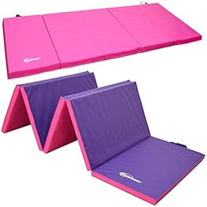 Eyepower Gymnastiekmat voor kinderen, 300 x 100 XXL, inklapbaar, 5 cm