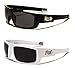 91025 Locs Sunglasses - 1 Black & 1 White