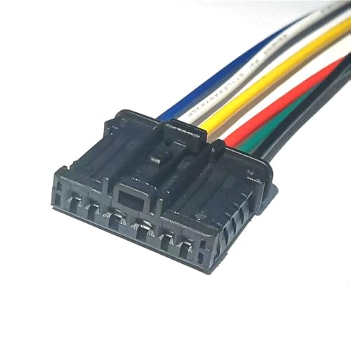 Conector Automóvil Compatible Con Peugeot Para 307 6P 98821-1061 Luz Trasera De Coche Aire Acondicionado Ventilador Conector Arnés De Cableado