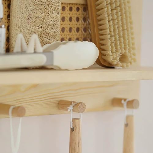 Rangement compact de style ferme en rotin pour optimiser les petits espaces