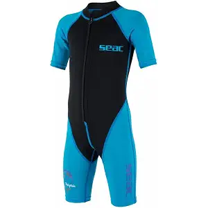 Seac Dolphin, Traje de Neopreno Shorty en Neopreno de 1,5 mm y Lycra para Nadar, bucear y Jugar en el Agua