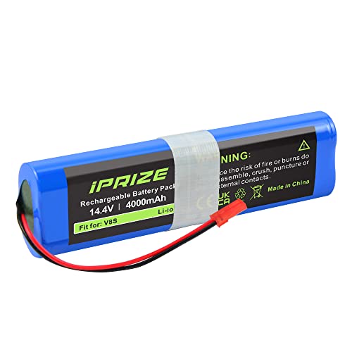 iPrize 14.4V 4000mAh Li-Ion batteria di ricambio per iLife Zaco