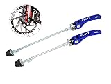 PLATT Bike Wheel Hub Skewers MTB Quick Release Skewers Front and Rear Axle Fit for Road Bike,Mountain Bike,BMX...