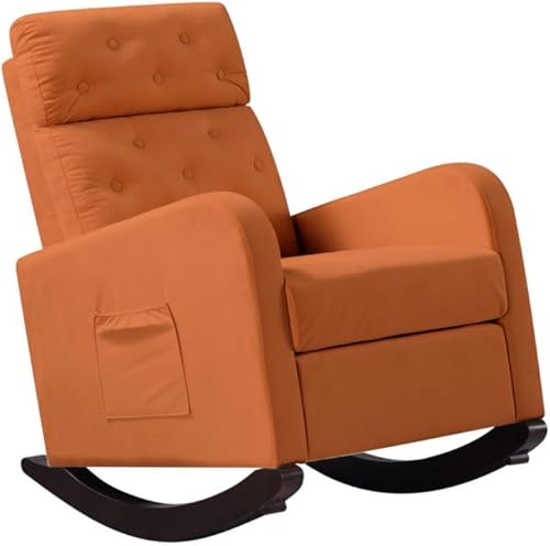 Miniatura 3 de Moderno, patas de madera maciza de 26 pulgadas, bolsillo lateral, con brazos cuadrados, respaldo alto de terciopelo para interiores y exteriores,