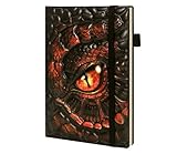 【MÚLTIPLES USOS】El cuaderno tiene un lazo para el bolígrafo (para facilitar el agarre del bolígrafo), un bolsillo trasero (para guardar recibos, tarjetas de crédito, tarjetas de visita, documentos sueltos, sellos, billetes, recuerdos, facturas, etc.), un cierre elástico para el cuaderno (para evitar que se deforme o se rompa y mantenerlo bien cerrado) y una cinta marcadora del diario (para ayudar a acceder a los lugares previamente marcados).