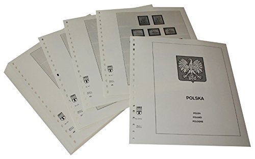 Feuilles pré-imprimées Pologne 1952-1959 LINDNER Das Original pour album