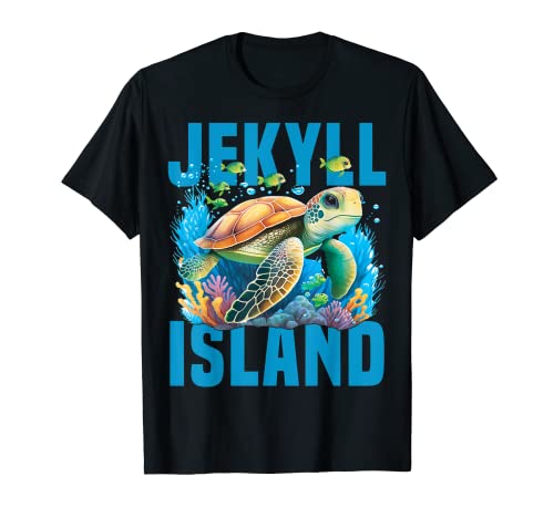 Jekyll Island Vacation Sea Turtle Ocean Georgie Beach Trip T-Shirt