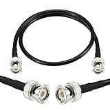 Superbat BNC RG58 Male to Male 50ohm Coax Extension Cable 1m BNC Patch Lead for Radio Scanner, CB/Ham Radio, Antenna/Spectrum Analyzer, Security Camera, Test Devices 2Pcs - Image 6