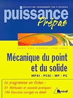 Mécanique du point et du solide MPSI, PCSI, MP, PC 2842911725 Book Cover