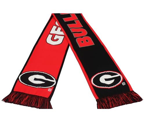 Official 2025 College Football Playoff Sugar Bowl Georgia Bulldogs Knitted Scarf 1-1-2025, LLC - Main Image
