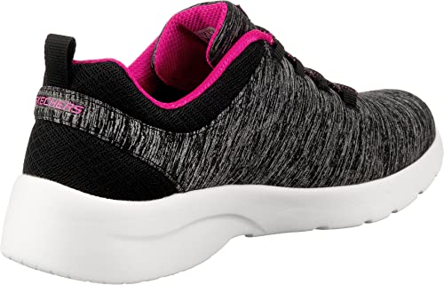 Skechers Skechers Dynamight 2.0 in a Flash Womens Slip On Sneakers Black/Hot Pink 6