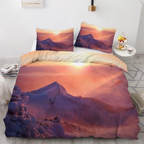Parure de lit en microfibre douce 160x200 pour un sommeil réparateur
