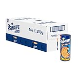 Príncipe Choco Leche, Galletas Sándwich Relleno de Crema de Chocolate con Leche, Pack de 24 x 300g