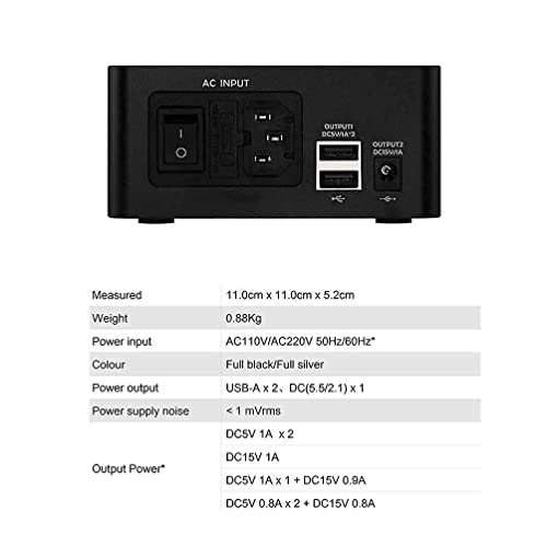 Image of Topping P50 Linear Power Supply - 5V 1A and 15V 1A Ultra Low Noise for HiFi Audio Topping D50III /DX3 Pro+ /E50 /A50III